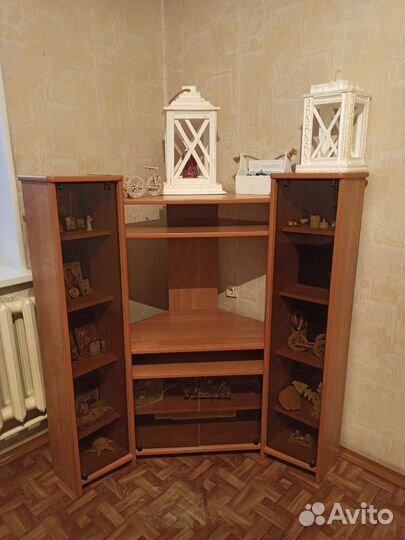 Полка напольная угловая