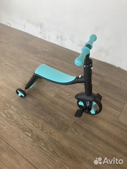 Детский велосипед самокат беговел (3 в 1) nadle