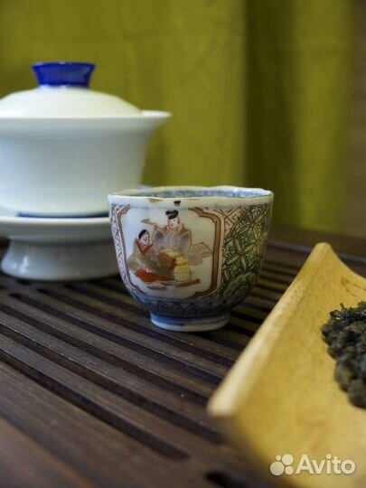 Антикварная пиала, 80мл, Япония