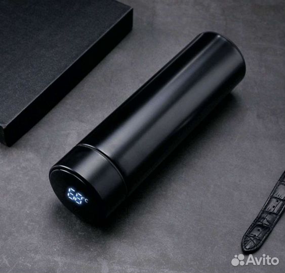 Термокружка с дисплеем новая