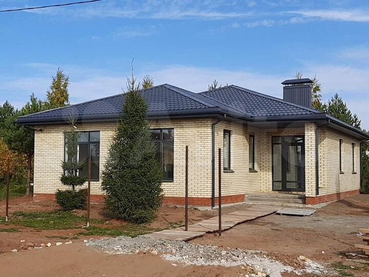 Коттедж 132 м² на участке 10 сот.