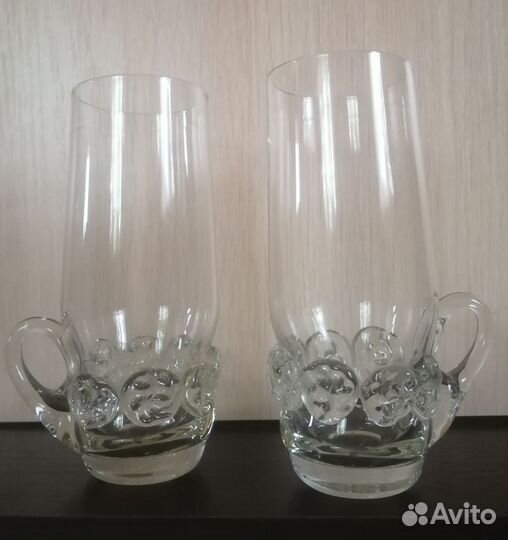 Пивные кружки. Бокалы из цветного стекла