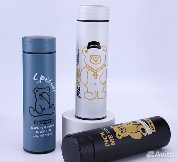 Термос с датчиком температуры