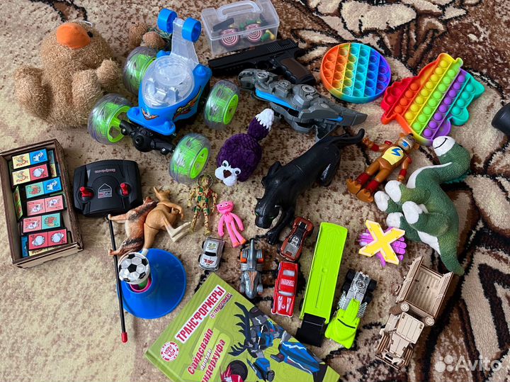 Игрушки пакетом
