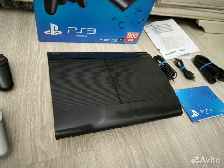 Ps3 super slim прошитая 500 Гб