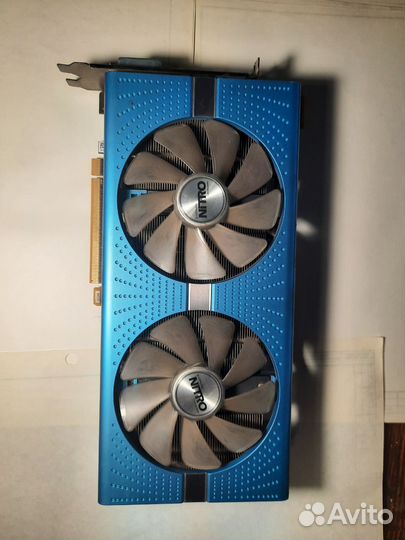Видеокарта sapphire nitro plus rx580 8gb