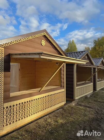 Аренда ярмарочных домиков и киосков