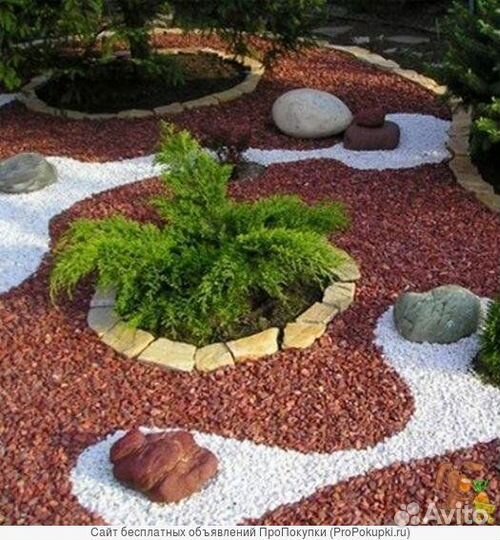 Кора лиственницы фр. 20-50 для ландшафта