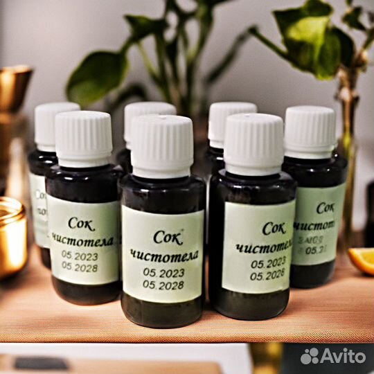 Сок травы чистотела (Chelidonium majus)