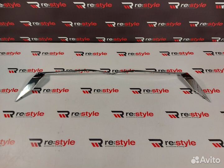 Ресницы фар Land Cruiser Prado 150 с18г Хром