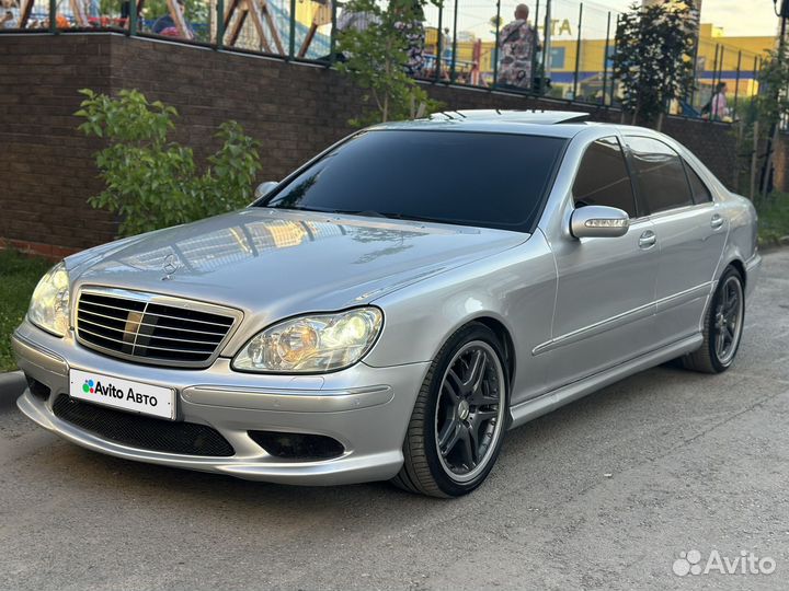 Mercedes-Benz S-класс AMG 5.4 AT, 2005, 192 000 км