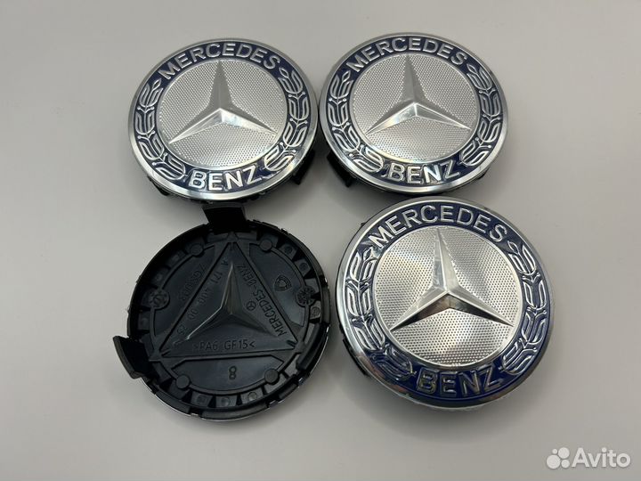 Заглушки в оригинальные диски Mercedes