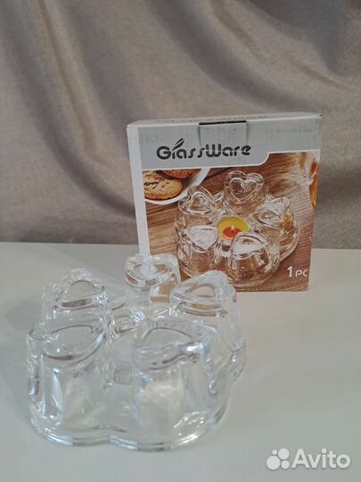 Заварочный чайник стекло новый