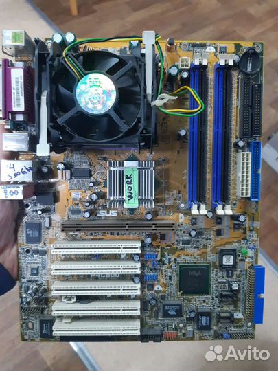 Материнская плата Asus P4C800