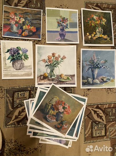 Открытки ручной работы картинки натюрморты