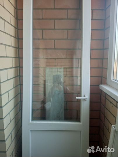 Балконная дверь б/у