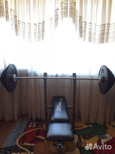 Штанга гриф блины