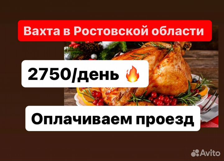 Разнорабочие лето вахта Ростовская обл билет купим