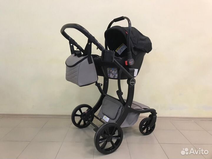 Коляска 3 в 1 поворотная Aimile PRO