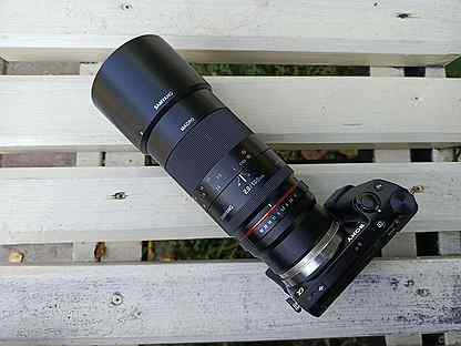 Sony Nex 5R Samyang 100 mm f2.8 macro