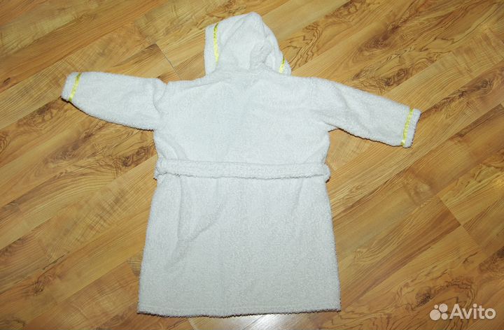 Халат махровый детский на 4-5 лет