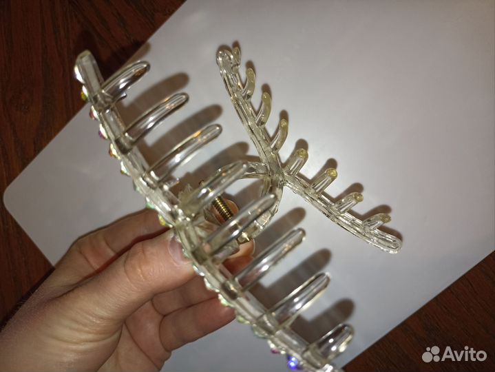 Крабик для волос Кэрол петелька сверкание