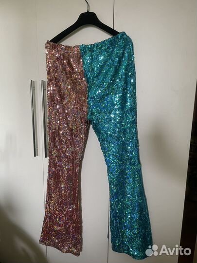 Штаны доя вечеринки пайетки 48-50