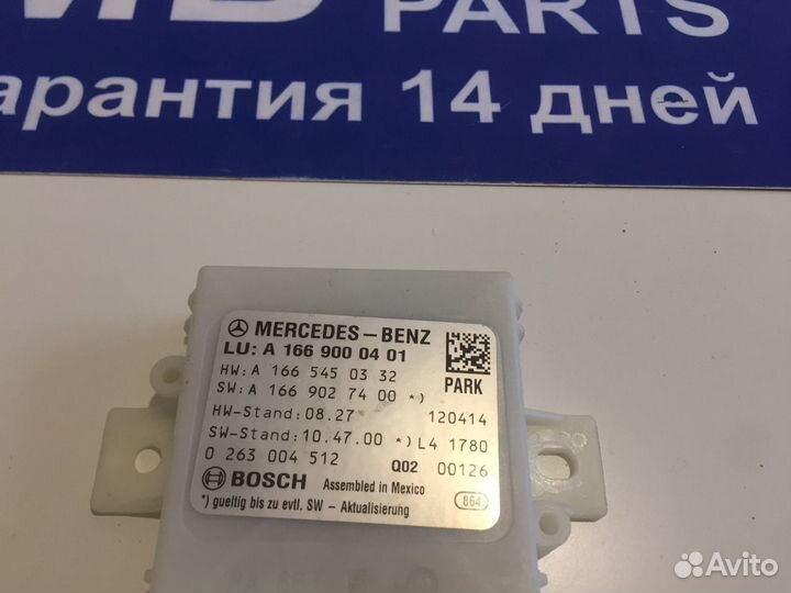 Блок парктроников Mercedes W166 1922