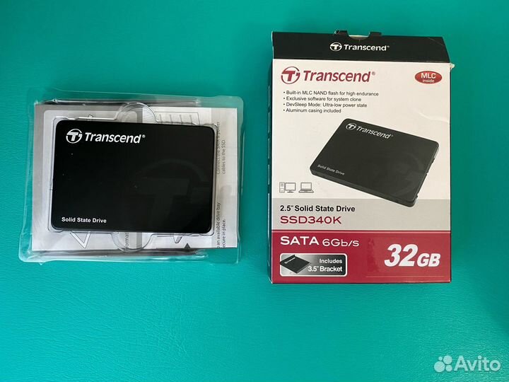 SSD Диск 32Gb 2.5 Transcend