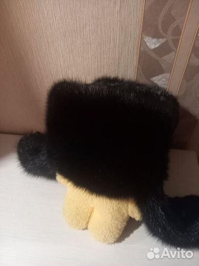 Норковая шапка мужская