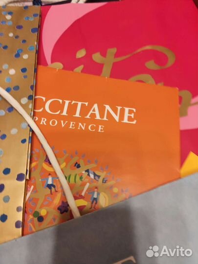 Пакеты loccitane (Локситан) новые