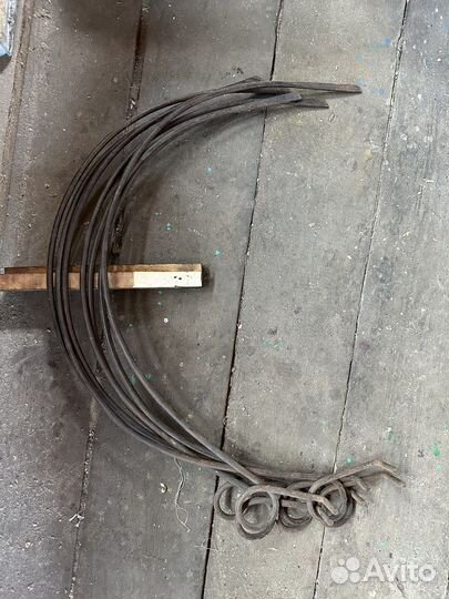 Зубья для поперечных граблей