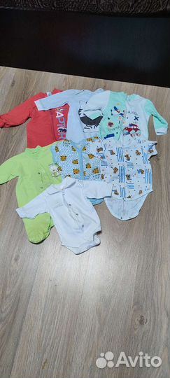 Пакет вещей от 0 до 1 года