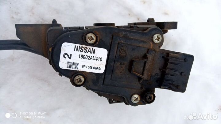 Эл. педаль газа Ниссан Н 16 рест