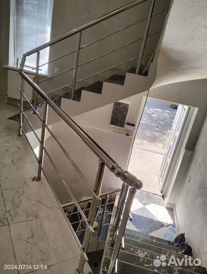 Перила из нержавеющей стали