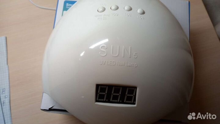Лампа для маникюра новая