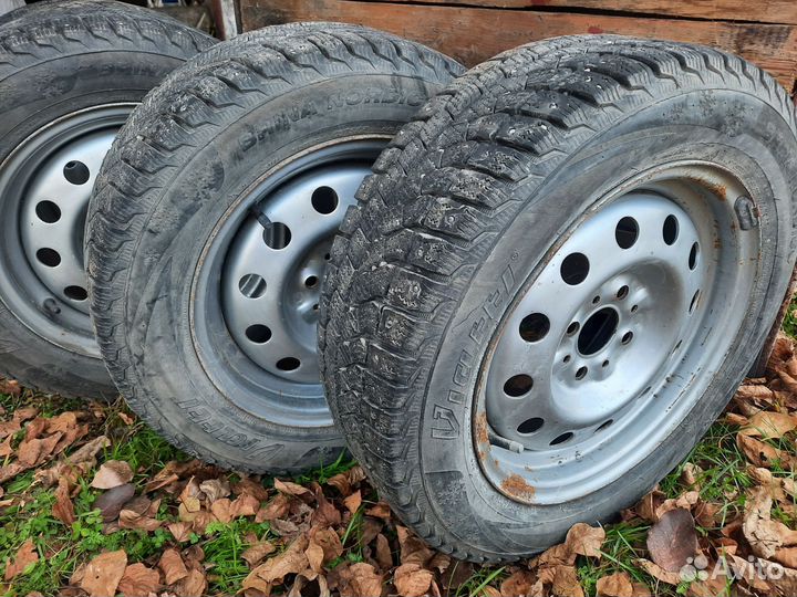 Зимние колеса r14 на ваз бу