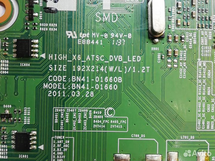 Main BN41-01660B samsung
