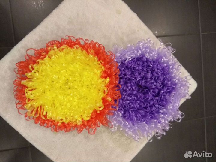 Мочалка ручной работы