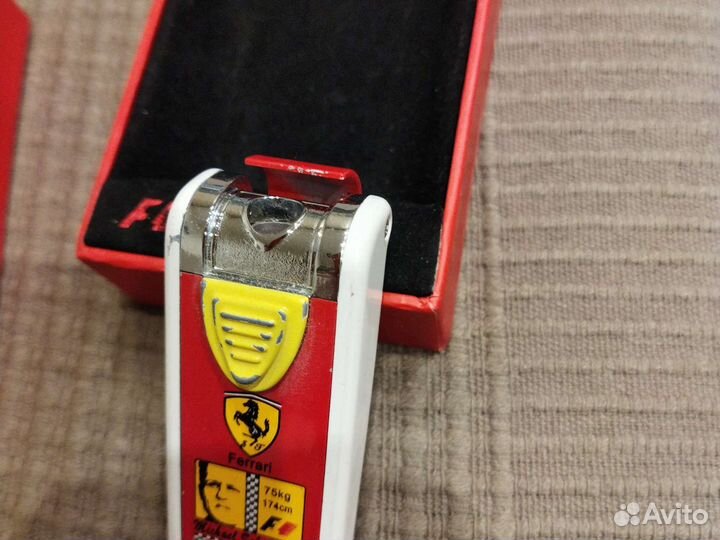 Пьезо зажигалки Шумахер Формула-1 и карты