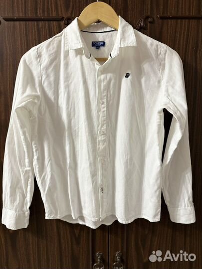 Рубашка для мальчика к школе