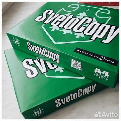 Бумага a4 Svetocopy eco