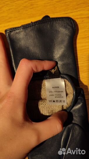 Перчатки кожаные женские hannelore