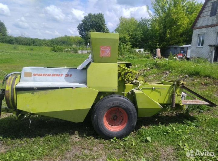 Пресс-подборщик Claas Markant 50, 2008