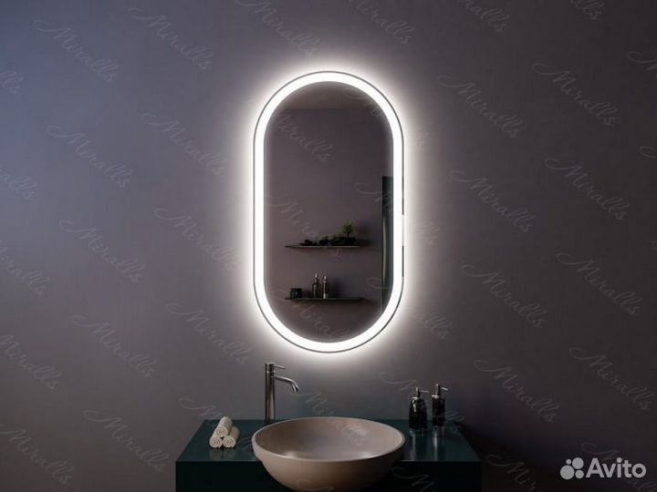 Зеркало на заказ с подсветкой