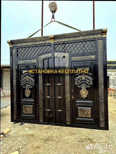 Ворота в Буйнакске современные
