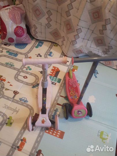 Самокат детский трехколесный