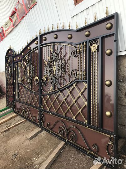 Кованые ворота