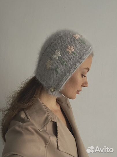 Шапка чепчик женский