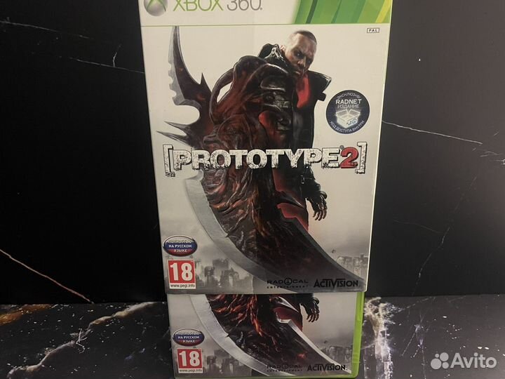 Комплект Prototype 2 Xbox 360